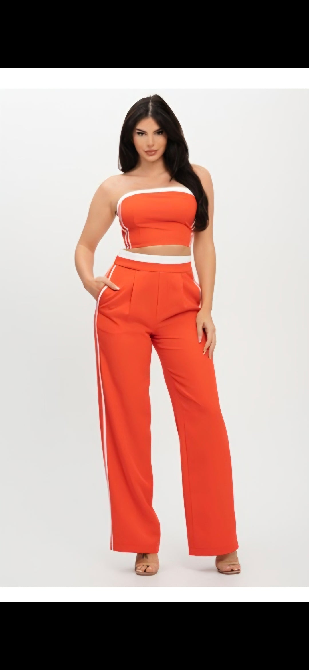 Orange White